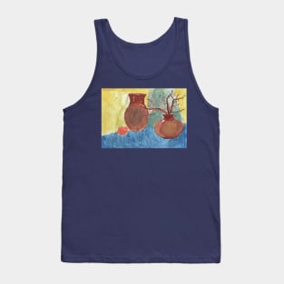 Still Life with Clay Jars Tank Top